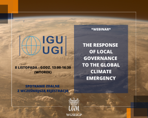 The Response of Local Governance to the Global Climate Emergency
