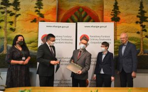 Podpisanie umowy o finansowanie projektu: „Usługi świadczone przez główne typy ekosystemów w Polsce – podejście stosowane