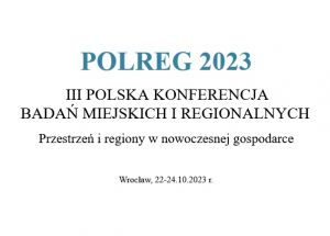POLREG 2023 i wręczenie nagrody KPZK PAN