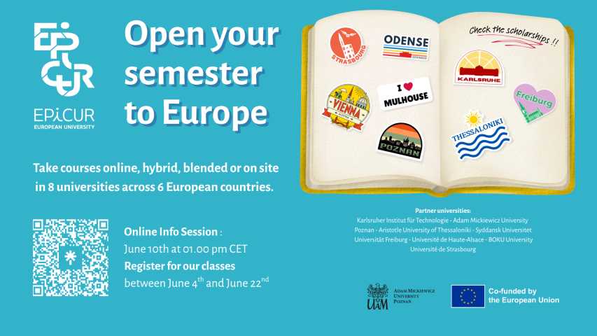 Registration for EPICUR Courses!