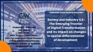 Society and Industry 5.0 – The Emerging Frontier of Digital Transformation and its impact on changes in spatial differentiation of development
