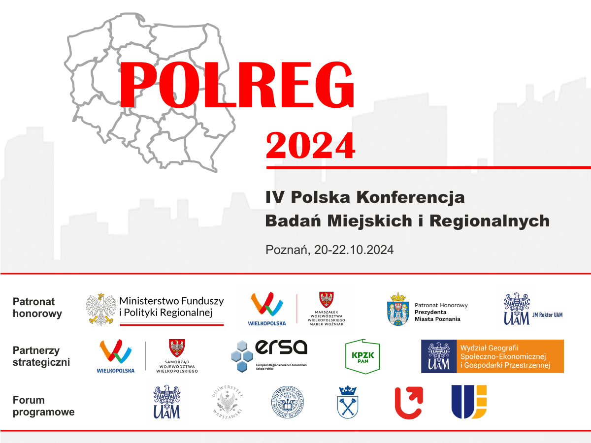 POLREG 2024 | Wydział Geografii Społeczno-Ekonomicznej i Gospodarki  Przestrzennej