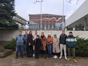  Zwiedzanie H. Cegielski - Fabryki Pojazdów Szynowych przez studentów II roku ZPR
