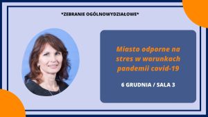 Miasto odporne na stres w warunkach pandemii covid-19 (założenia projektu i wstępne wyniki)