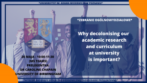 Why decolonising our academic research and curriculum at university is important?