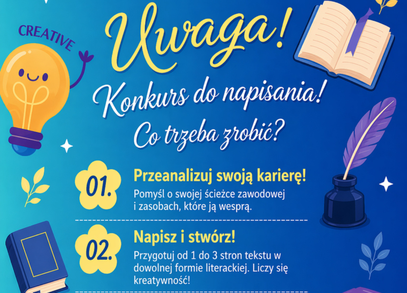 Weź udział w konkursie literackim Zespołu Ambasadorskiego oraz Biura Karier UAM!